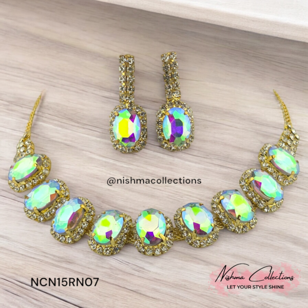 Enchanted Rainbow Necklace Set